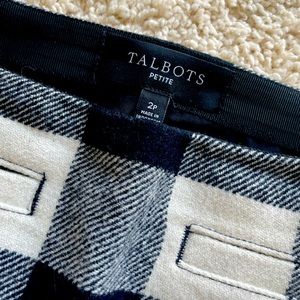 Talbots Buffalo Plaid Skirt